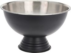BOWL ON FOOT STAINLESS STEEL