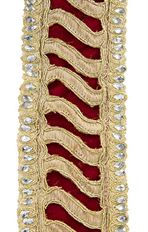 RIBBON BEATRICE 100 RED GOLD