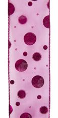 RIBBON 40 FUCHSIA METALLIC 10Y