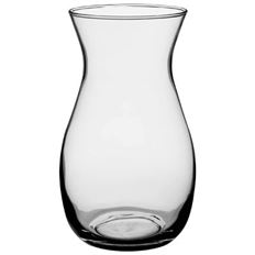 JORDAN VASE 8" CLEAR 12/CS
