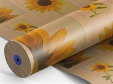 PAPER ROLL 24" SUNFLOWERS 1640FT