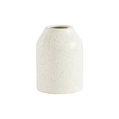 POTTERY VASE 2.75X3.75" WHITE