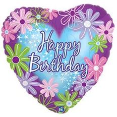 MYLAR 17 BIRTHDAY TWINKLE STARS 5/P