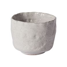 POT 4.25"H 5.5"D WHITE CORINNE