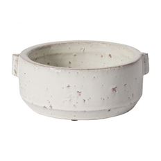 POTTERY DORIAN 3X8" WHITE