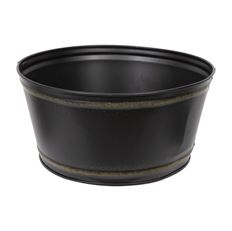 TIN ROUND BLACK/COPPER