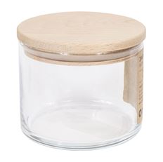 CYLINDER W/LID 3.5X4" CLEAR