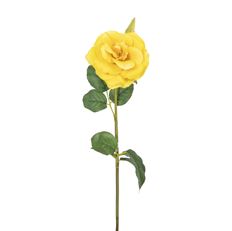 ROSE SPRAY 21.5" YELLOW