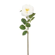 ROSE SPRAY 21.5" WHITE