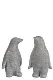 PENQUIN ASST 2 17CM SILVER