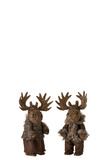 MOOSE STANDIING STRAW 2 ASST 29CM