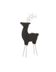REINDEER WOOD 25CM BLACK