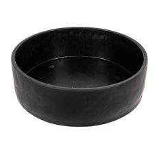 CONCRETE DISH 4.5X15"D BLACK