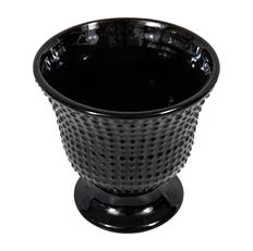 CERAMIC URN 8" BLACK