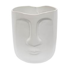 PLANTER FACE 5" WHITE