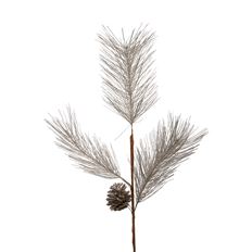 SPRAY 29" METALLIC PINE X3
