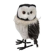 OWL 12.5X7.5" BLACK/GRAY