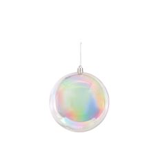 BALL GLASS 120MM IRRIDESCENT