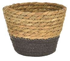 BASKET GRASS 5" W/GRAY BTM