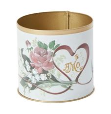 TIN "TE AMO" 3.5X3.75" MULTI