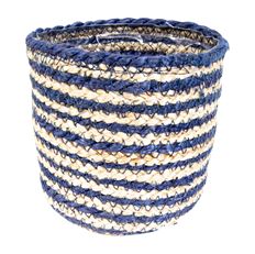 FLOWERPOT CYLINDER JUTE 12CM NAT