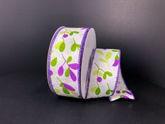 RIBBON BUD BERRIES 1.5X10 LAVENDER