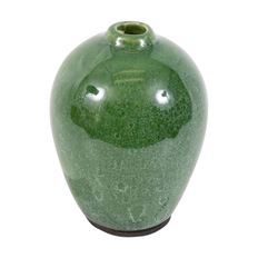 CERAMIC MINIVASE 7.5CM GREEN