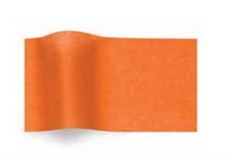 TISSUE WAXED 20X30 ORANGE 250/PK