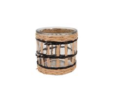 CANDLE HOLDER DIA 10XH10CM