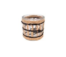 CANDLE HOLDER DIA 8XH8CM