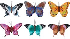 BUTTERFLY WALL DECO 6ASS