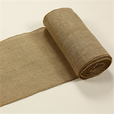 RIBBON 10"X10Y BURLAP NATURAL