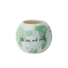 POTTERY ONE AND ONLY 3.75X4.5"