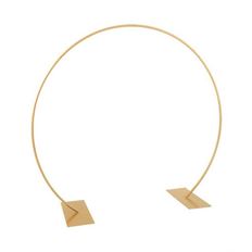 MOON GATE 108"X29.5"X98.5" GOLD