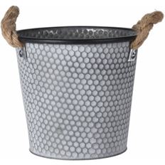 PLANTER ZINC EMBOSSED