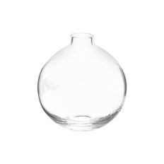 BUDVASE CHIM 5.75X5" CLEAR