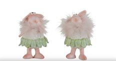 SHEEP IN DRESS 12.5CM PINK/GREEN