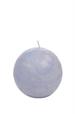 CANDLE BALL 7.5CM SKY BLUE