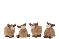 ELK CERAMIC 10CM BROWN ASSORTED