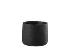 FLOWERPOT POTINE 12CM BLACK