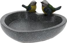 BIRD WATER FEEDER HEART SHAPE