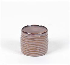 FLOWERPOT CERAMIC 10X8.8CM PINK
