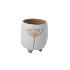 POT 3.25X3.75" FOOTED THISTLE