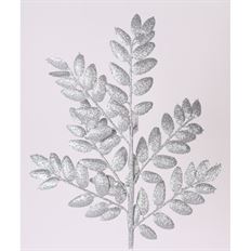 HONEY LOCUST SPRAY 22"SILVER GLIT