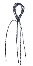 SEQUIN LOOP SPRAY 36" MIDNIGHT
