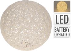 BALL LED 25CM WHITE