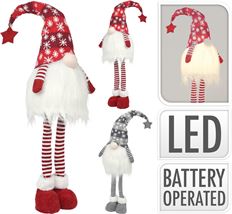 GNOME LED 90CM 2 ASST