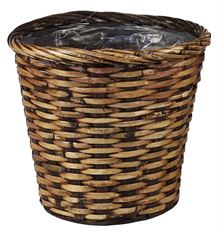 POTCOVER 10.5" SPLIT FERN STAIN