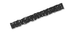 CHENILLE STEMS 12" BLACK 100/PK