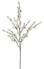 SNOWBERRY SPRAY 41" WHITE